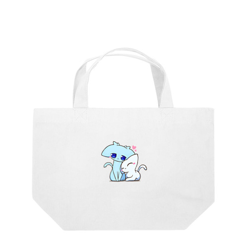 あおニャンさん＆ニャンさん Lunch Tote Bag