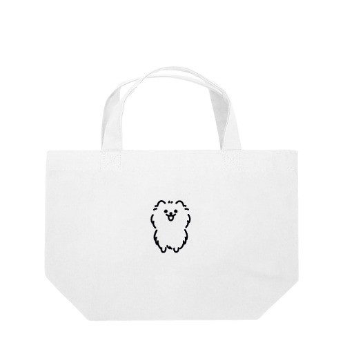 ふわふわのポメラニアン  Lunch Tote Bag