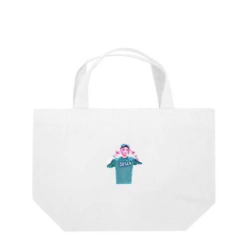 AIピンクヘアーの女の子 Lunch Tote Bag