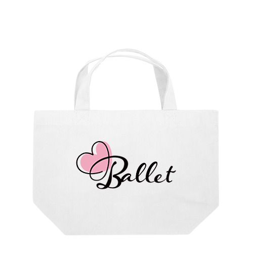 Ballet hearts Lunch Tote Bag