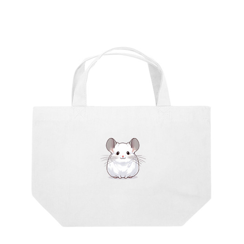 チンチラ（ホワイト） Lunch Tote Bag