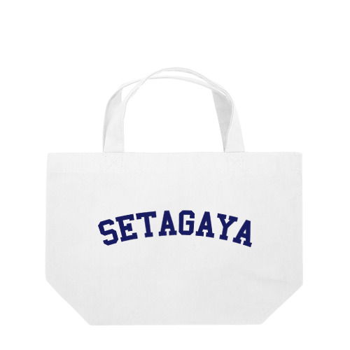 世田谷グッズ　ネイビーロゴ（setagaya item） ランチトートバッグ