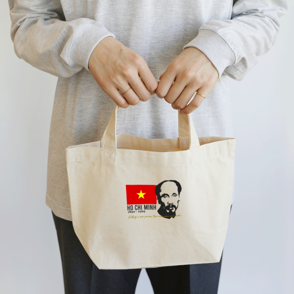JOKERS FACTORYのHO CHI MINH Lunch Tote Bag
