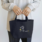 ビールとアート TM-3 Designの名画 × BEER（美人画）白線画 Lunch Tote Bag