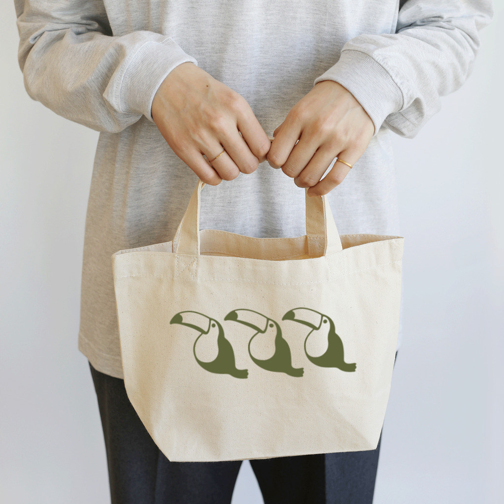 とぅかんの森のオニオオハシ Lunch Tote Bag