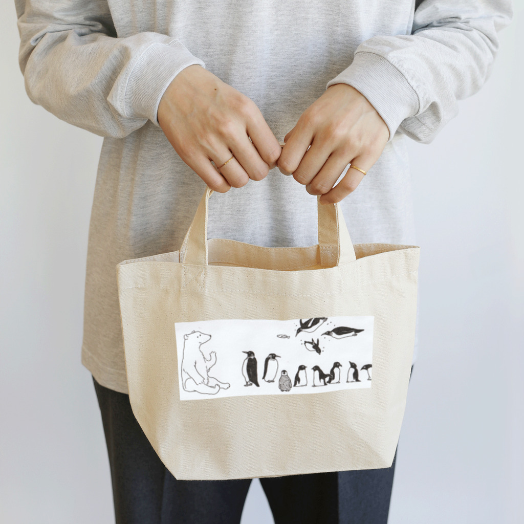 maru-marumochiの奇跡の再会 Lunch Tote Bag