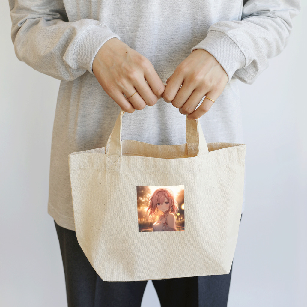 ぶーたんの夕方の公園で Lunch Tote Bag