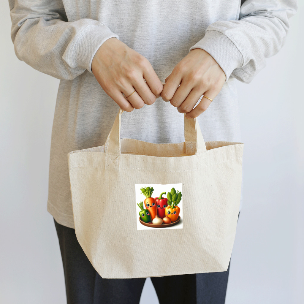 koumeiのベジタらぶ Lunch Tote Bag