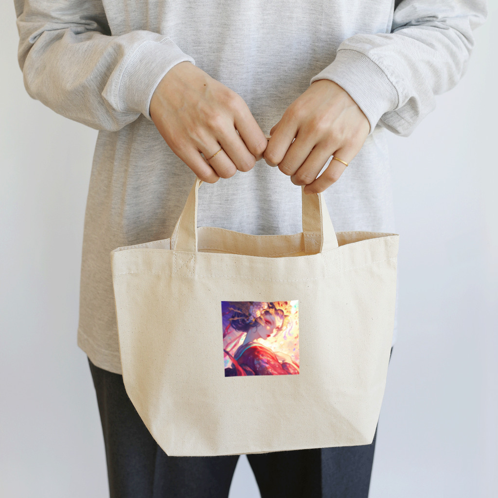 AQUAMETAVERSEの夢幻の彩り Marsa 106 Lunch Tote Bag