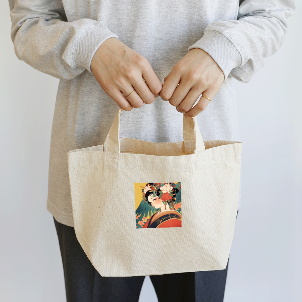 AQUAMETAVERSEの華やかな宮廷の姫 Marsa 106 Lunch Tote Bag