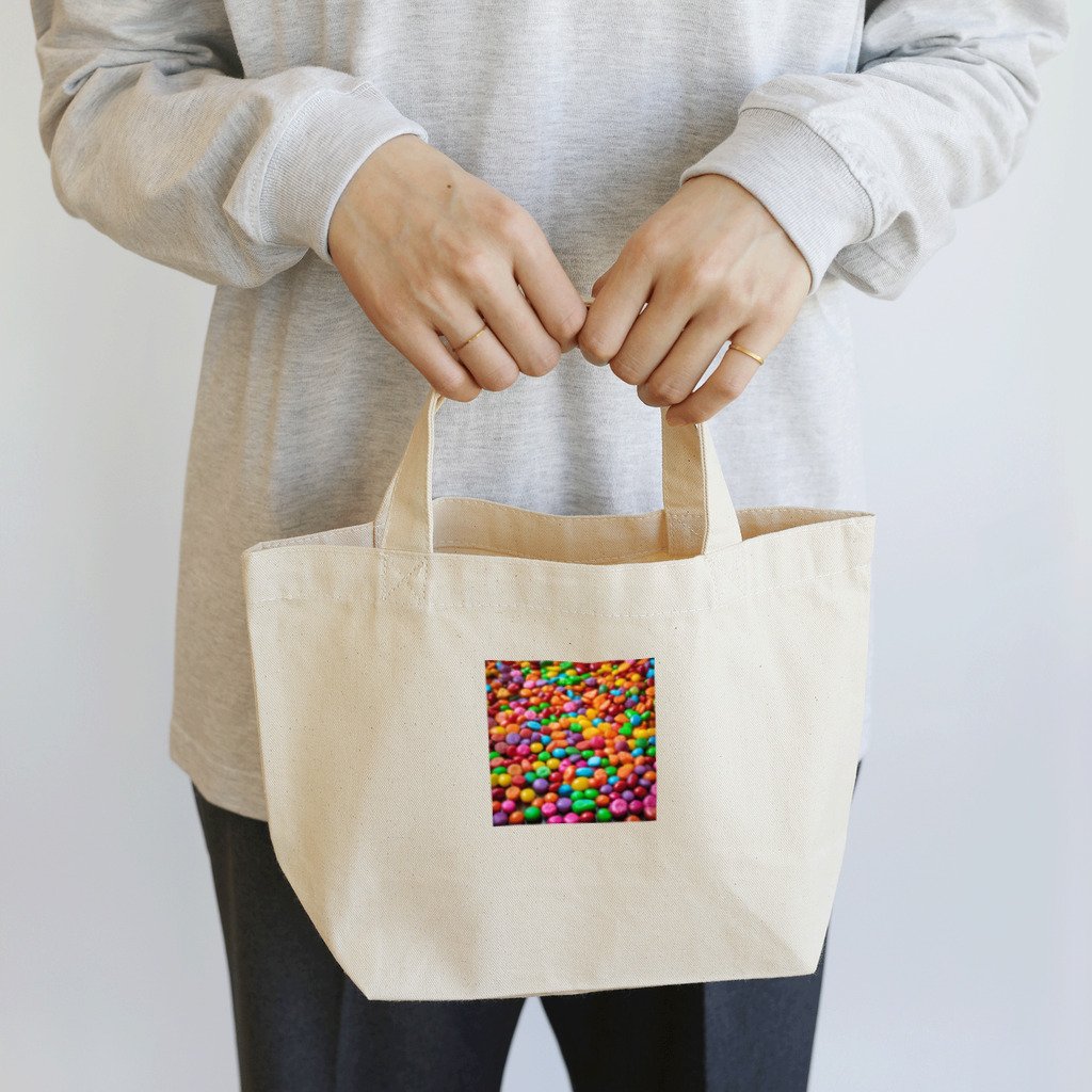 piasのオリジナルグッズアイテム通販のしあわせなチョコレートたち Lunch Tote Bag