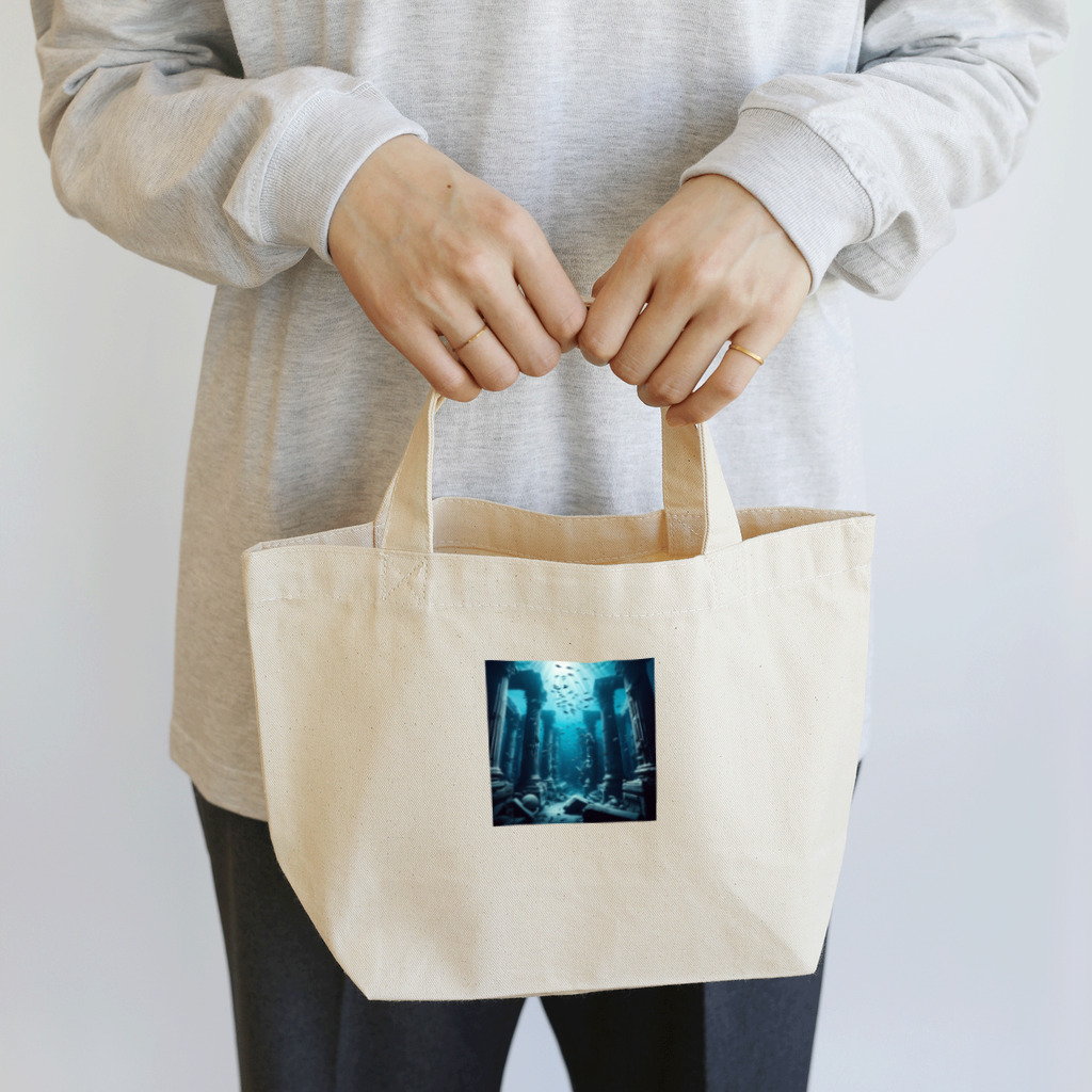 T-Tの海底都市 Lunch Tote Bag