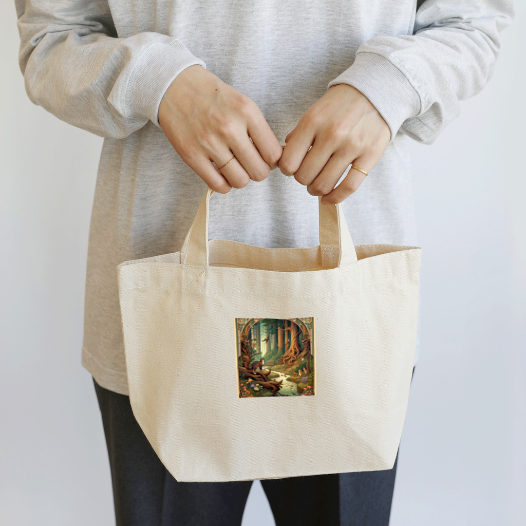 Aoyanicのccアールデコ２ Lunch Tote Bag