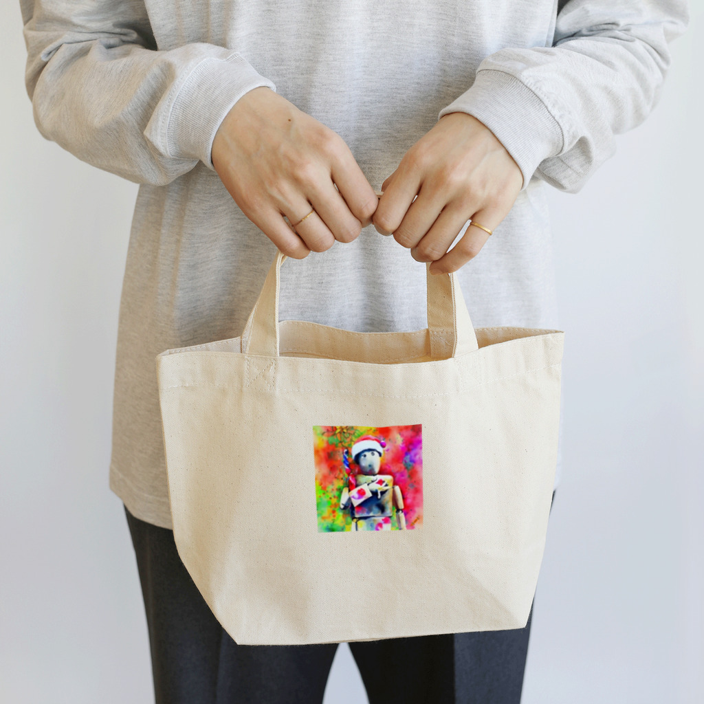 jiruchangのひとりぼっちのクリスマス Lunch Tote Bag