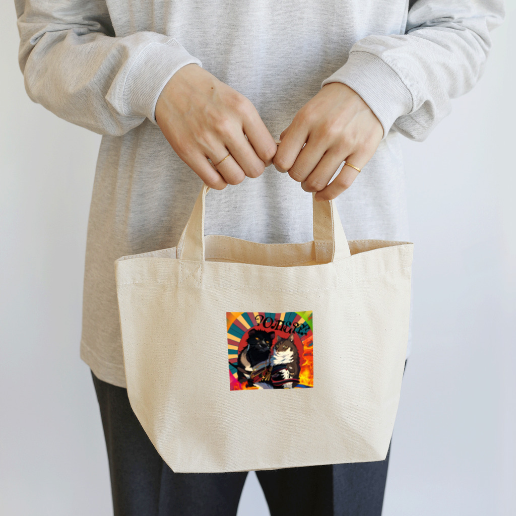 OSV.DEAR.XXX のking of the cat world Lunch Tote Bag