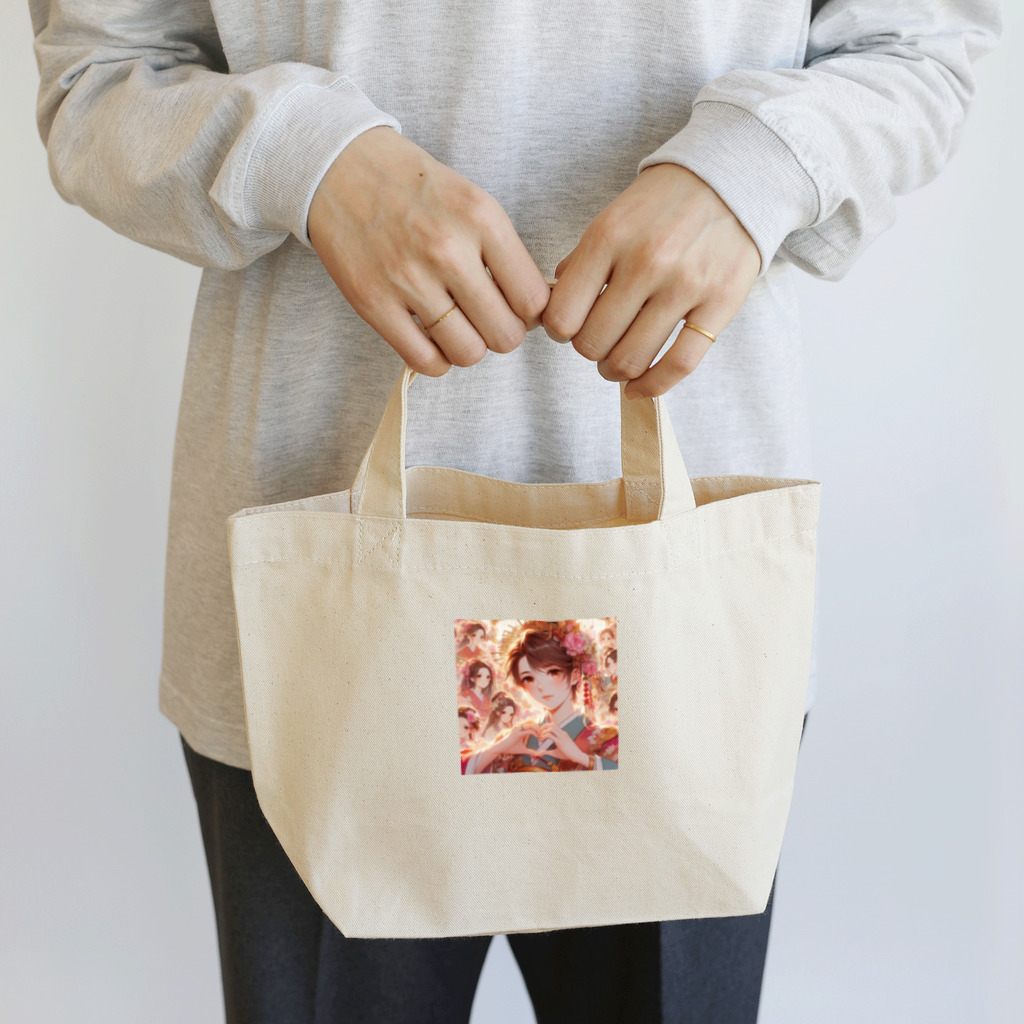 ドリームショップのべっぴんさん Lunch Tote Bag