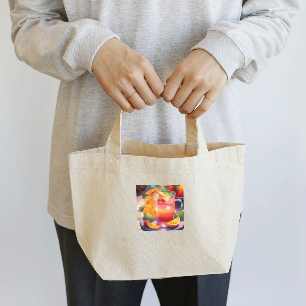 pengin06のフルーツ Lunch Tote Bag