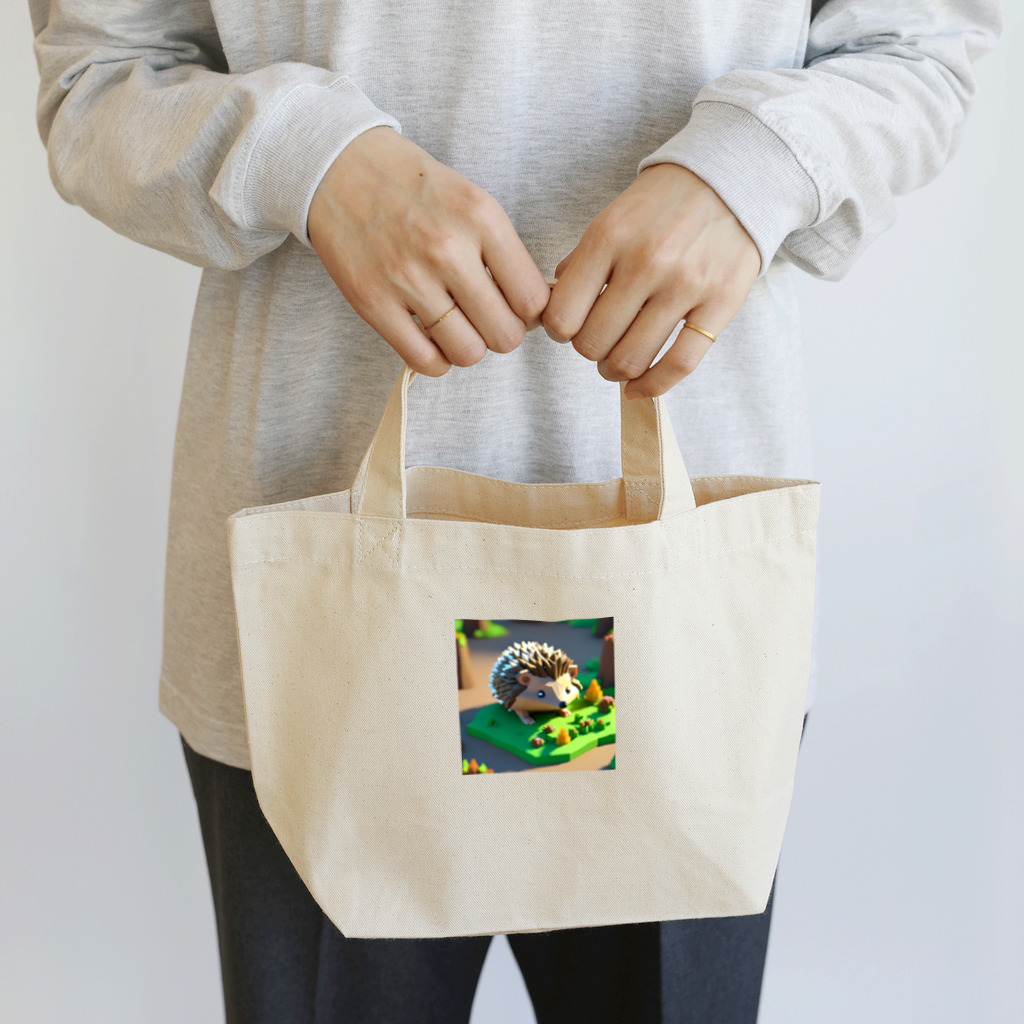 himatoroのマイクラ的なハリネズミ Lunch Tote Bag