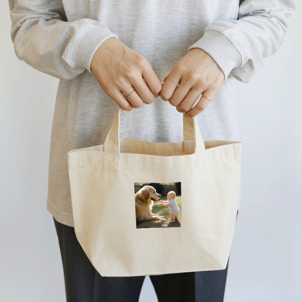 itokiwaレトリーバーのitokiwaレトリーバー Lunch Tote Bag