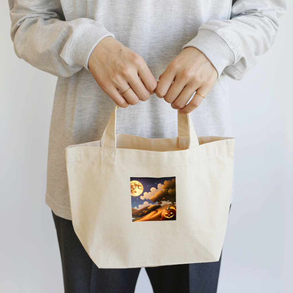 MESANのハロウィングッズ Lunch Tote Bag