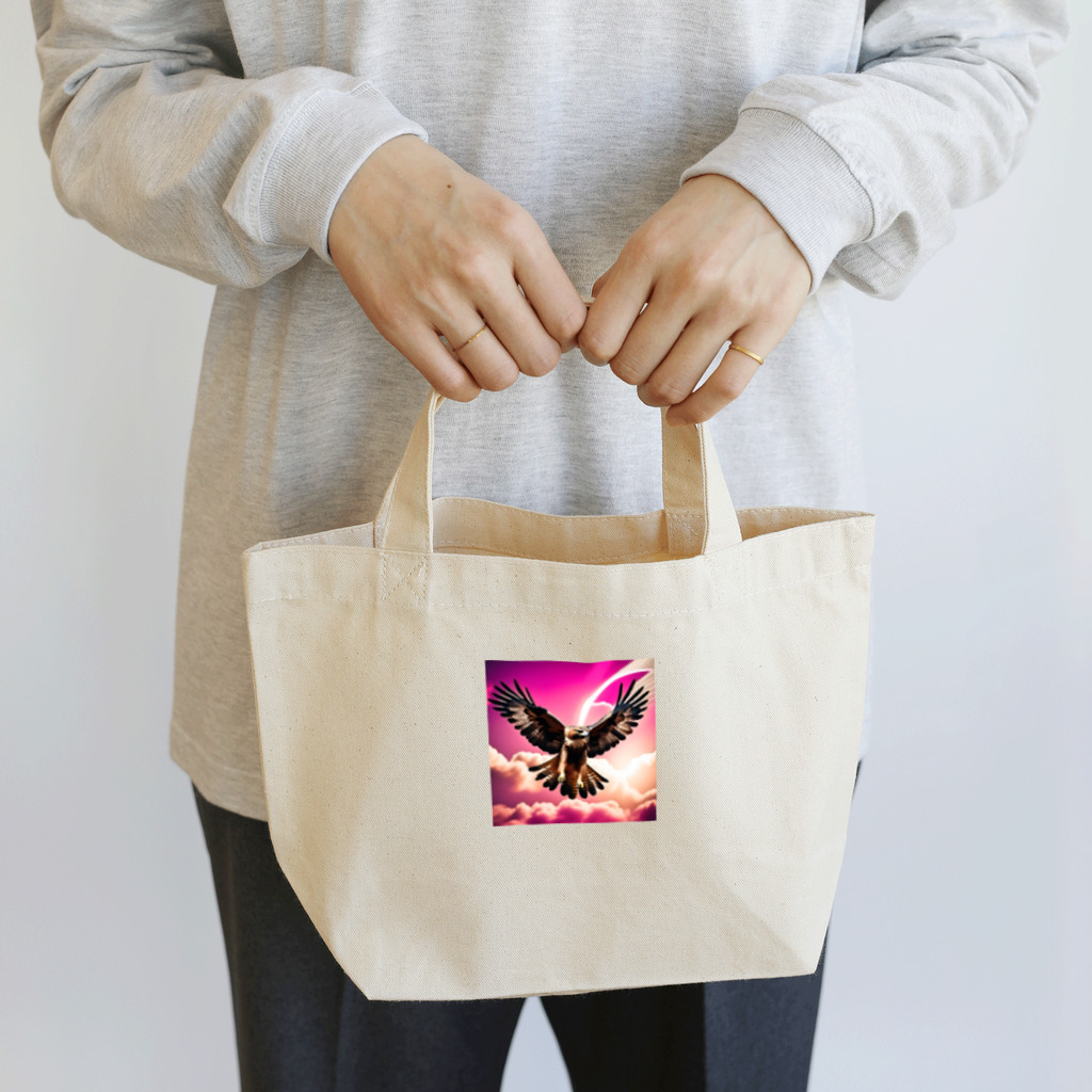 ★動物ショップ・kou2020★の鷹2 Lunch Tote Bag