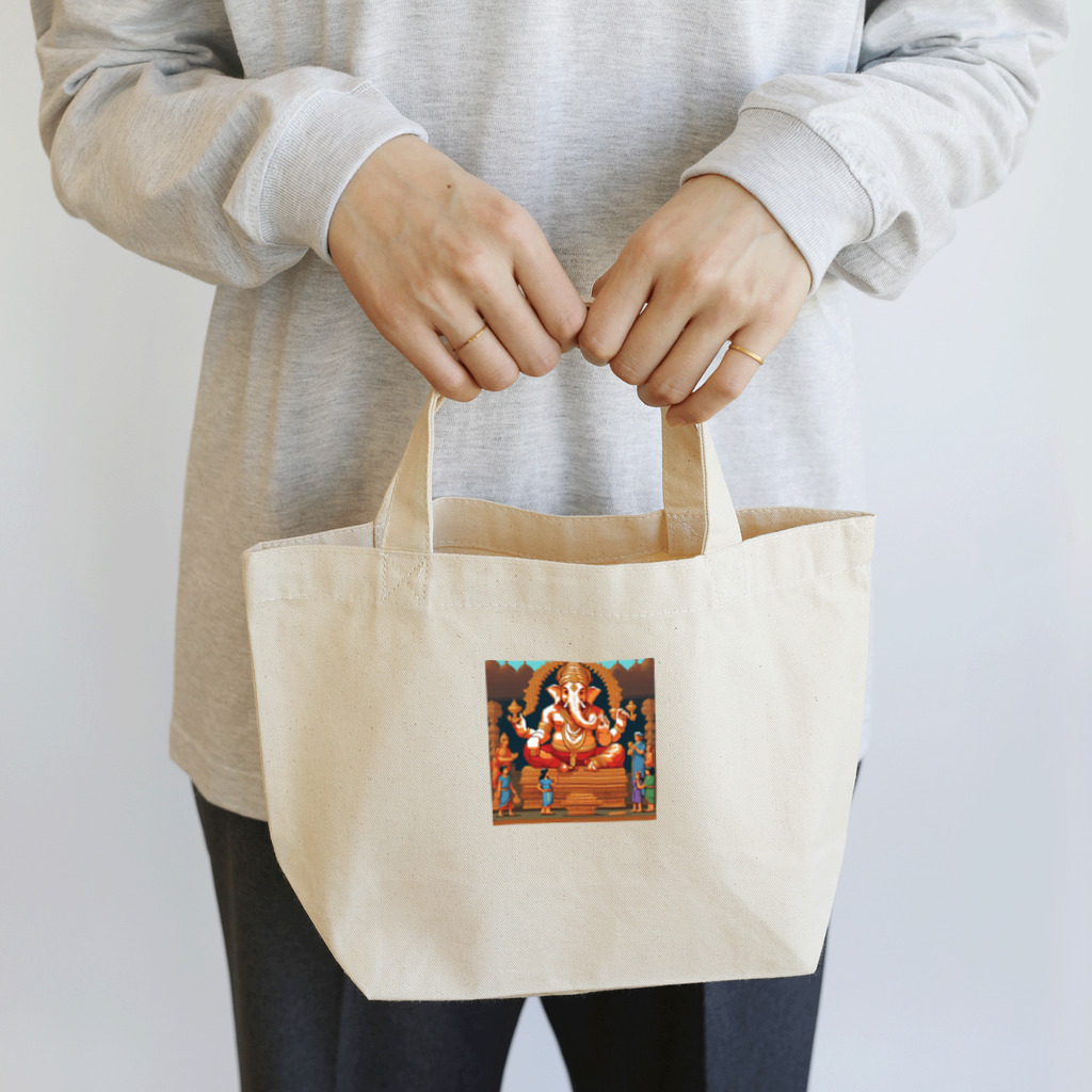 ganeshaの知識を共有するガネーシャ Lunch Tote Bag