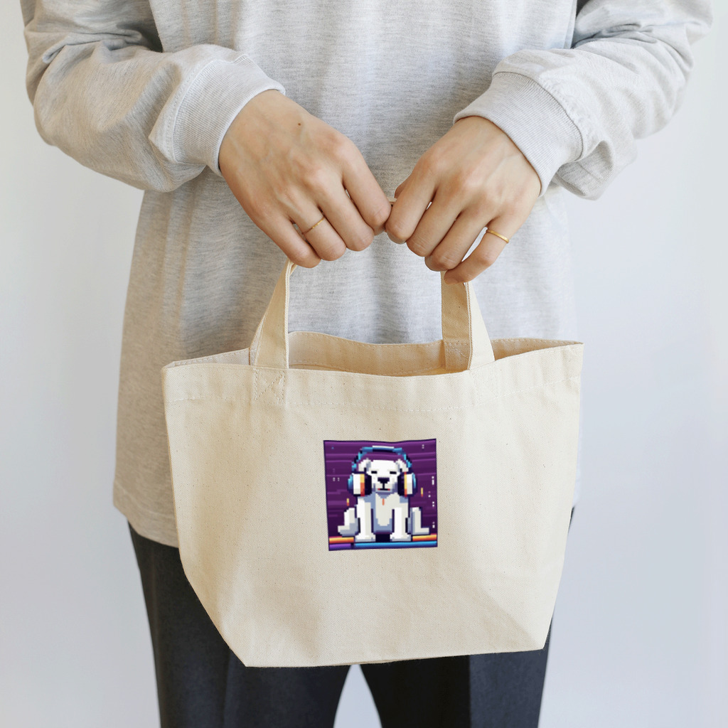 mellowのDJわんこ Lunch Tote Bag