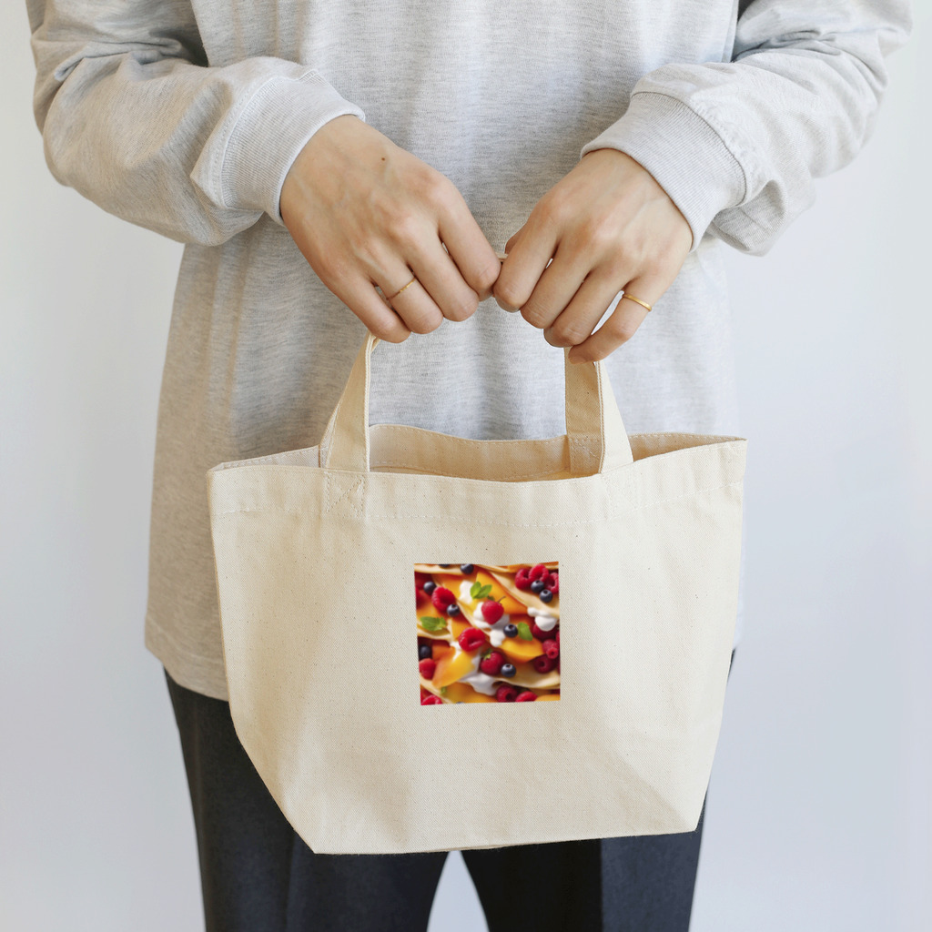 Crepe Collection Center 【CCC】のラズベリーミックス Lunch Tote Bag