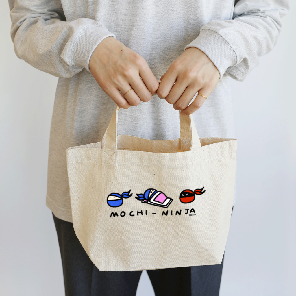 LAZY【10/9ニンジャ万博Y04】のもちニンジャ Lunch Tote Bag