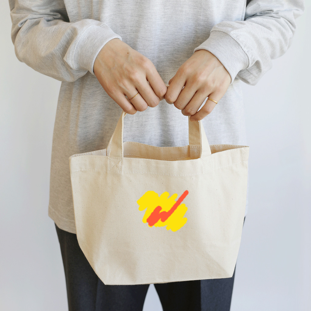 まごわやさしいのオムライスの概念 Lunch Tote Bag