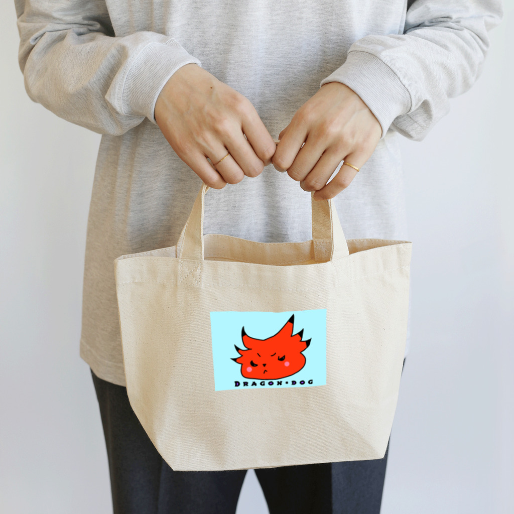 みつまめこshopのDragon×dog Lunch Tote Bag