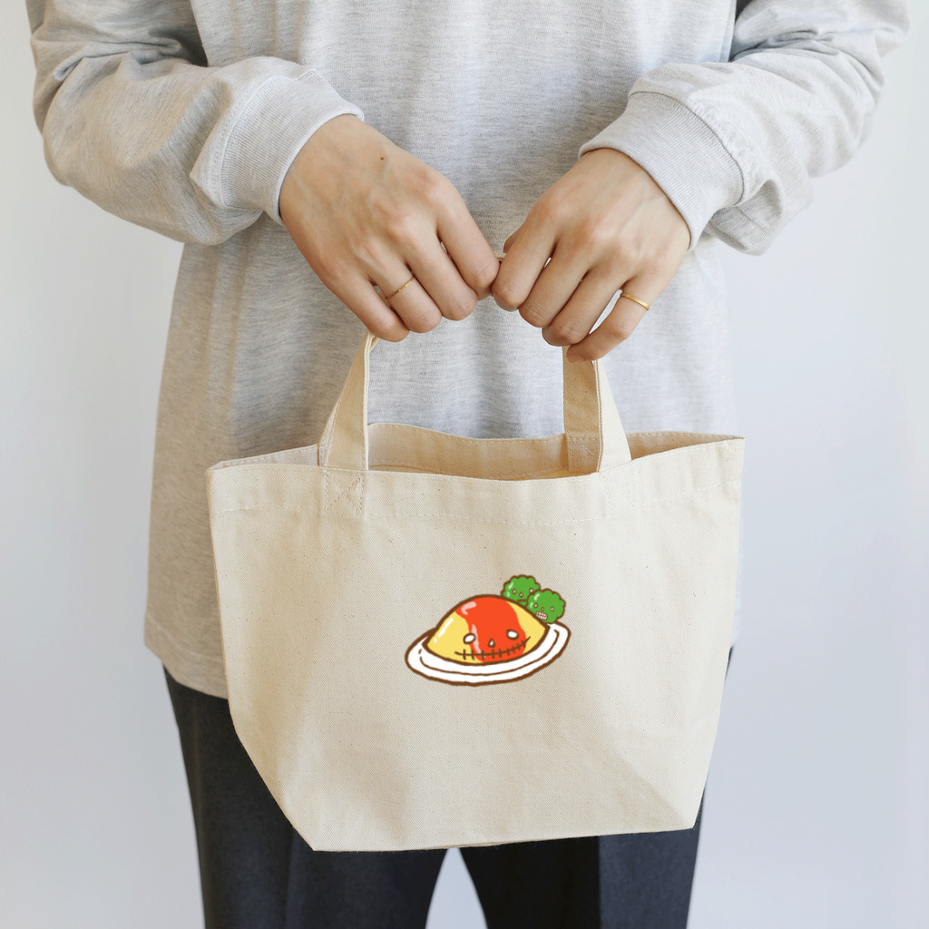 Siderunの館 B2のドクロ風味なオムライス Lunch Tote Bag