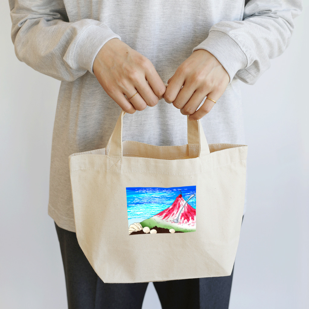 TAa工房の甘味三十六景凱風快晴もどき Lunch Tote Bag