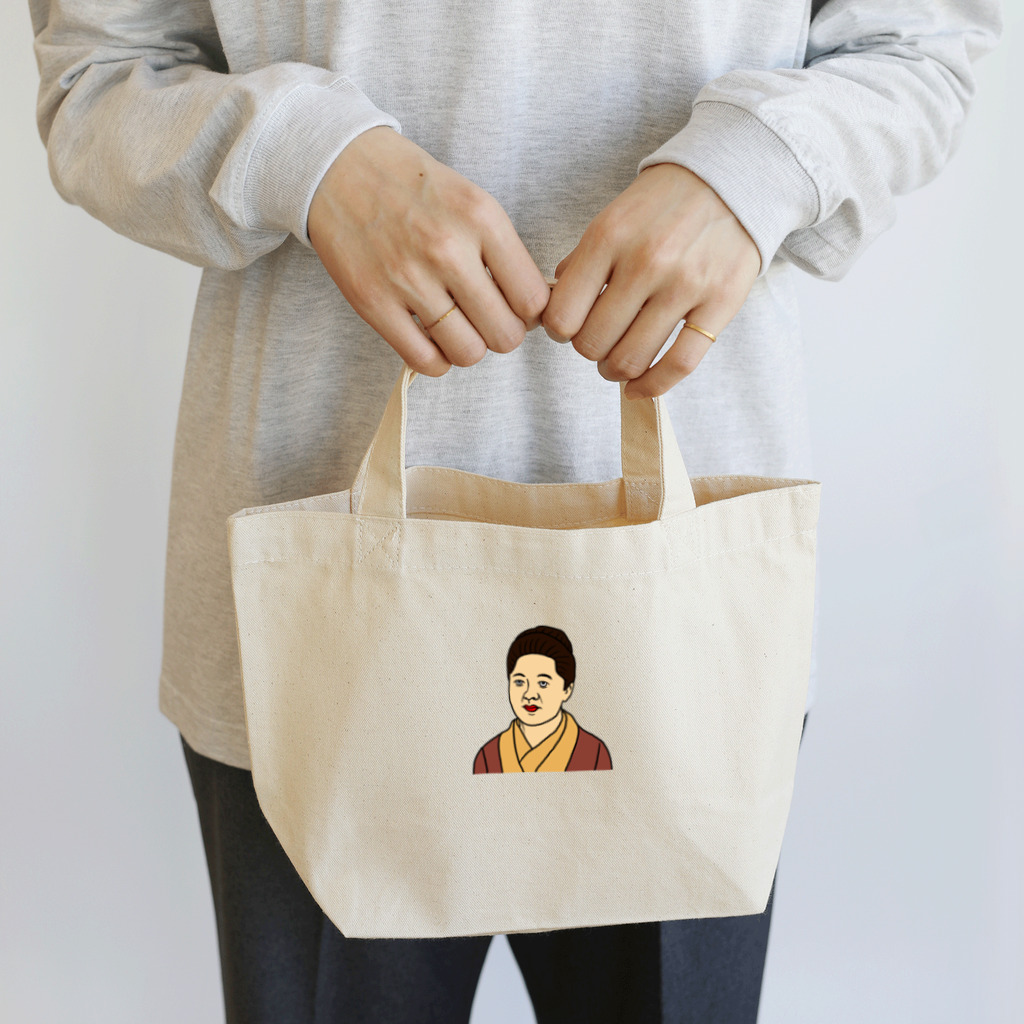 ホビヲノエのお店のかわいい津田梅子 Lunch Tote Bag