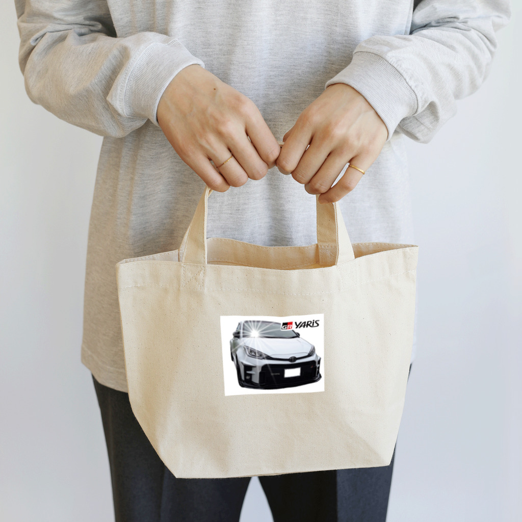 GRヤリスプリントグッズのTOYOTA 　GRヤリスのプリントグッズ Lunch Tote Bag