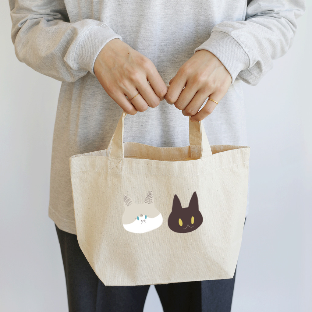 おいくろのねこず Lunch Tote Bag