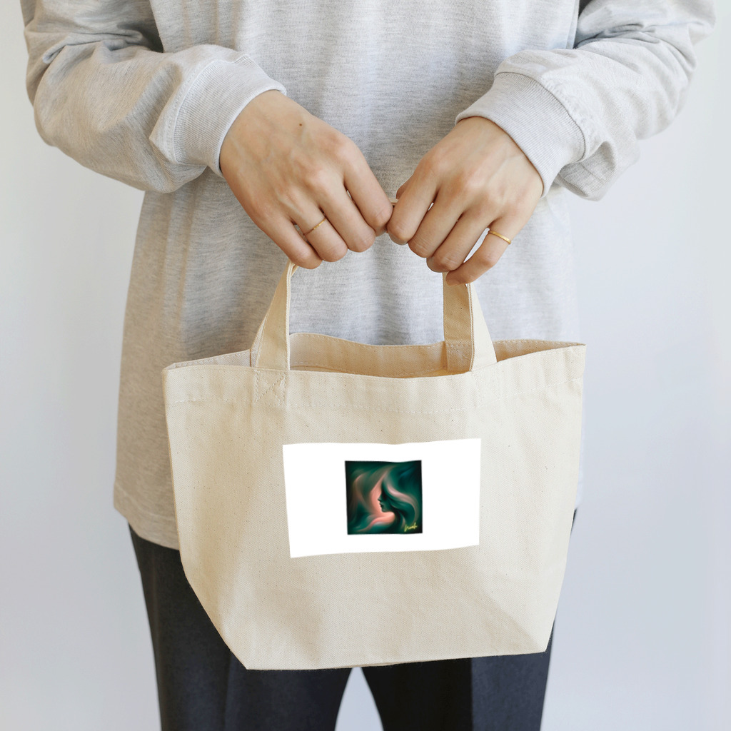 NaturalCanvasの女性の美 Lunch Tote Bag