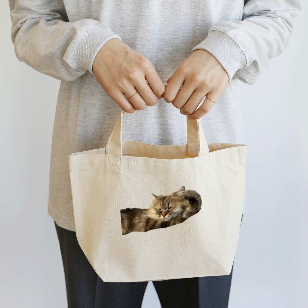 うちの猫ちゃんたちの熟睡このは_No.1 Lunch Tote Bag