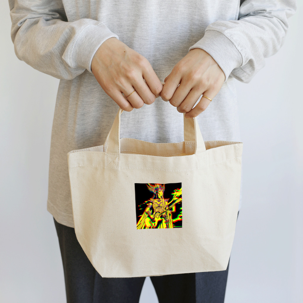 moon_takuanの神功皇后とロック「Empress Jingu and Rock」 Lunch Tote Bag