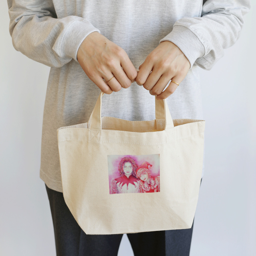 Happy Circusのハッピークラウン5 Lunch Tote Bag