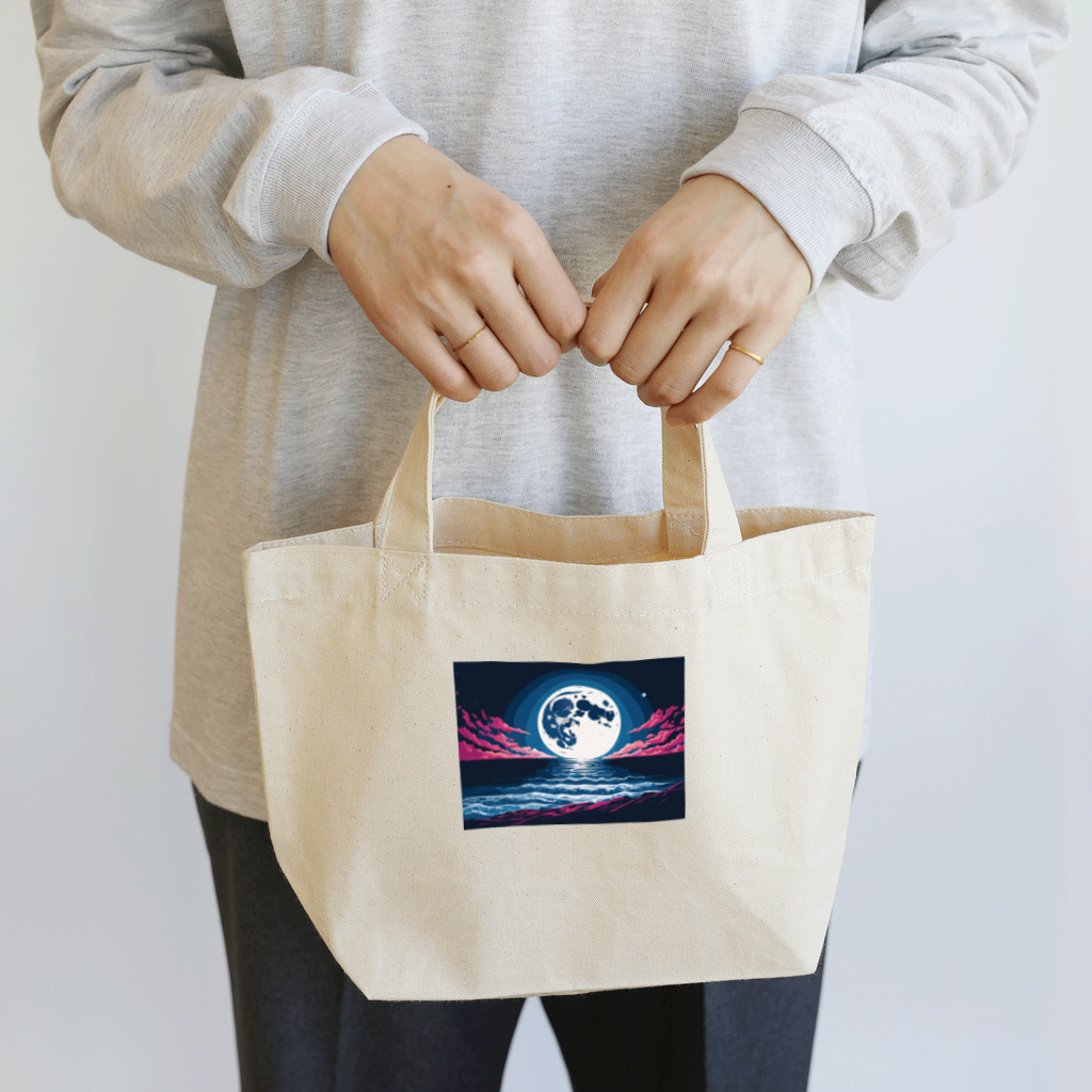 AI-factoryの海に浮かぶ惑星 Lunch Tote Bag