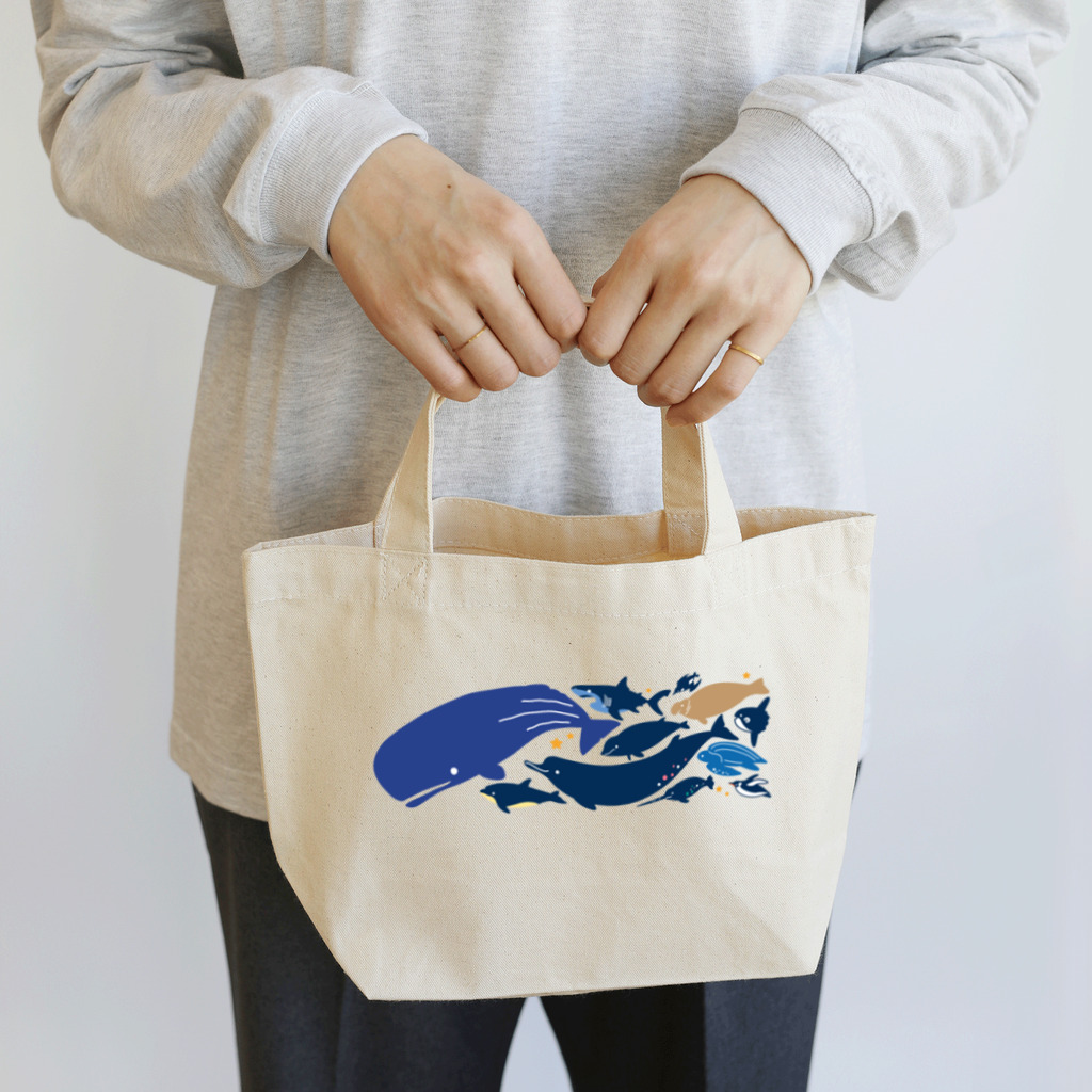 みなとまち層の深海魚C Lunch Tote Bag