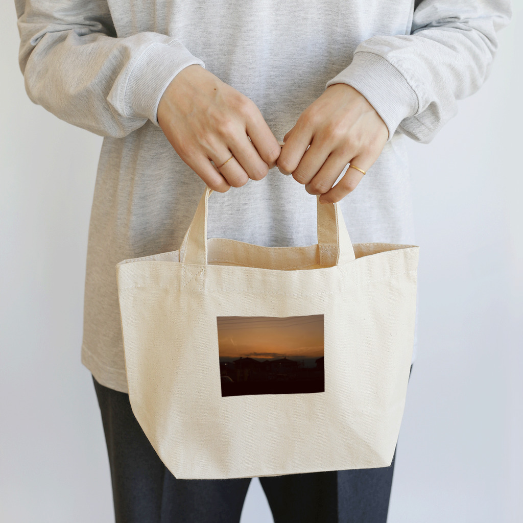 Mi-NtOの夕焼け Lunch Tote Bag