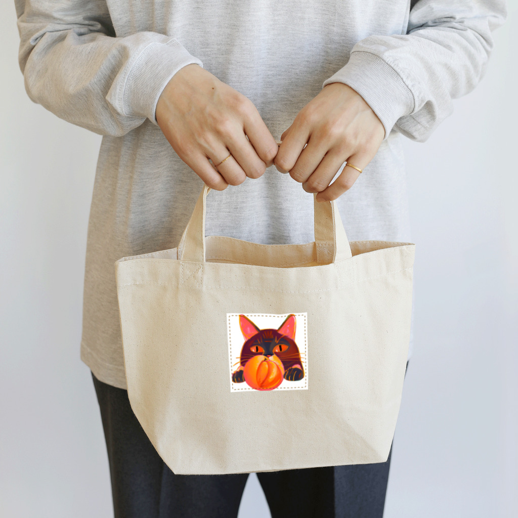 ちびるぅむのモモスキーA Lunch Tote Bag