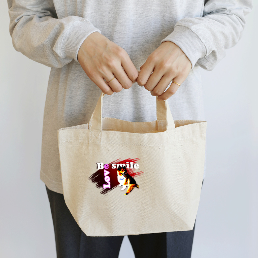 もふもふ犬ソア君SHOPのBe smile♡ Lunch Tote Bag