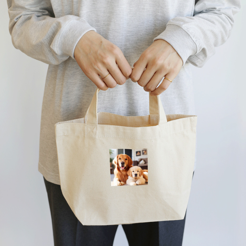 KAWAKamiのワンだふるゴールデン・セレクション Lunch Tote Bag