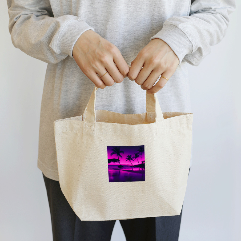 ramshopの夕暮れロマンチックハワイ Lunch Tote Bag