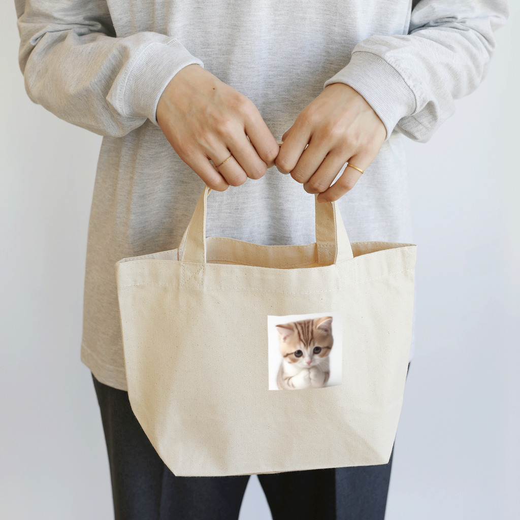 koumeiのおねがいネコちゃん Lunch Tote Bag