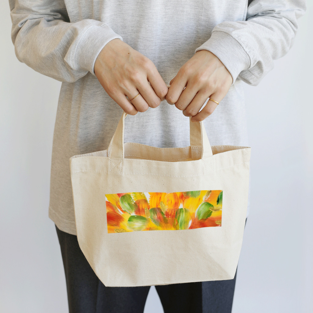 yukari.art.luna621 のcheerful  Lunch Tote Bag