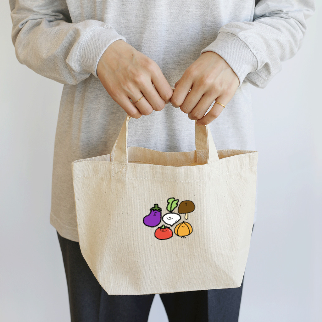 BONNUのお野菜集合 Lunch Tote Bag